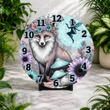 Fairy Fox Clock Mockup,