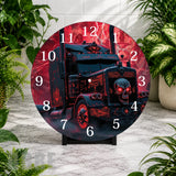 Skull Truck Clock Mockup,