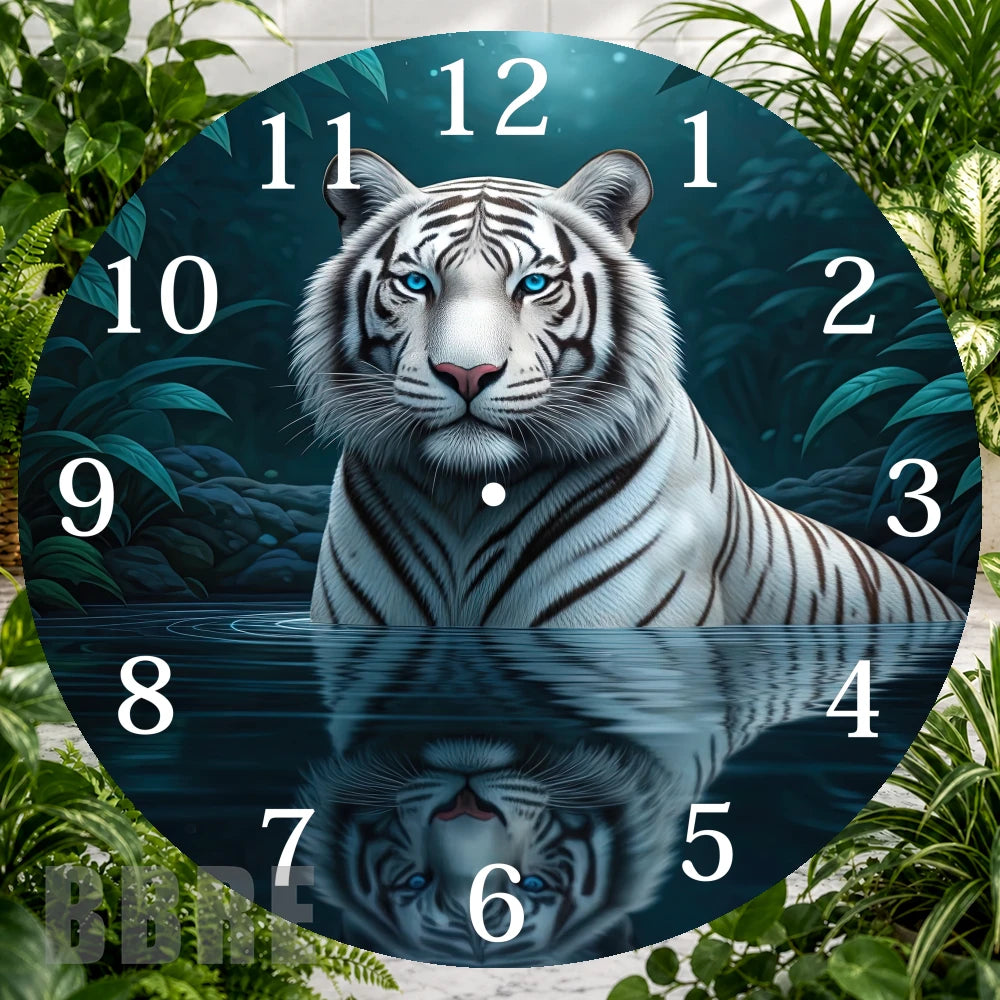 Majestic Tiger 2 Clock Sublimation Wrap,