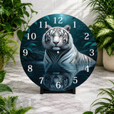 Majestic Tiger 2 Clock Mockup,