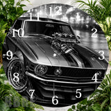 Muscle Car Clock Sublimation Wrap,