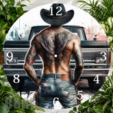 Eagle Tattoo Clock Sublimation Wrap,