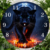 Fierce Panther Clock Sublimation Wrap,