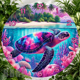 Galactic Turtle Clock Sublimation Wrap,