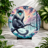 Mystical Monkey Clock Mockup,