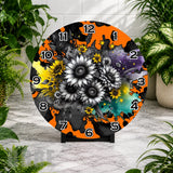 Sunflower Splash Clock Mockup,