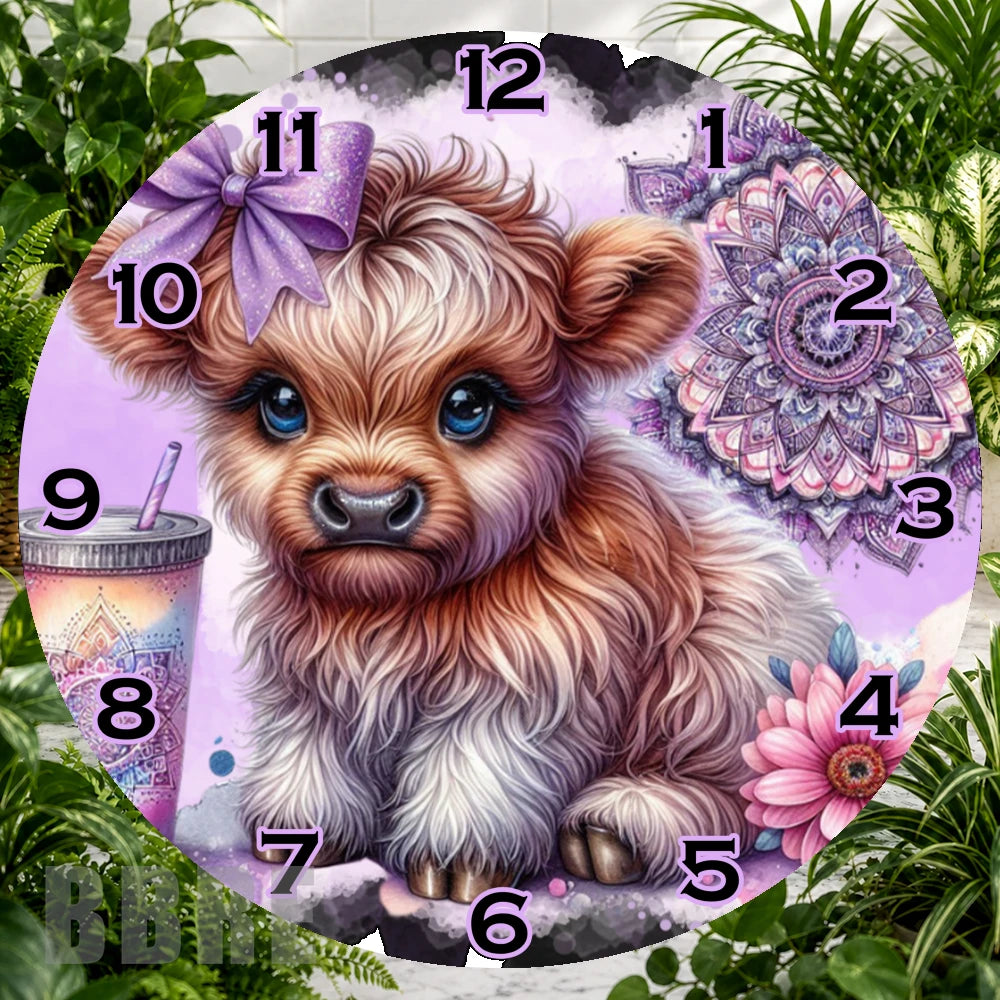 Cute Puppy 2 Clock Sublimation Wrap,
