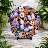 Butterfly Bloom 6 Clock Mockup,