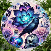 Mystical Raven Clock Sublimation Wrap,
