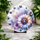 Floral Fantasy Clock Mockup,