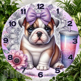 Puppy Clock 2 Clock Sublimation Wrap,