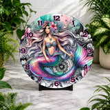 Mermaid Fantasy Clock Mockup,