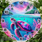 Galactic Turtle 2 Clock Sublimation Wrap,