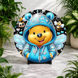 Happy Bear Clock Mockup,