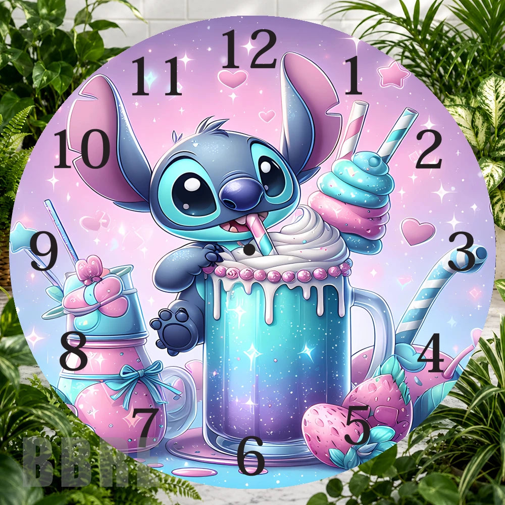 Cute Alien Clock Sublimation Wrap,