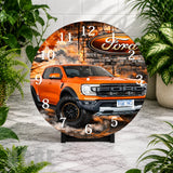 Ford Truck Clock Mockup,