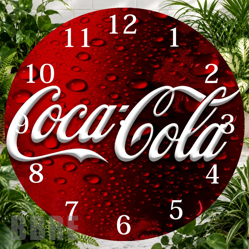 Coca Cola Clock Sublimation Wrap,