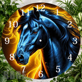 Majestic Horse Clock Sublimation Wrap,