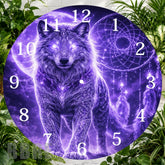 Mystical Wolf Clock Sublimation Wrap,