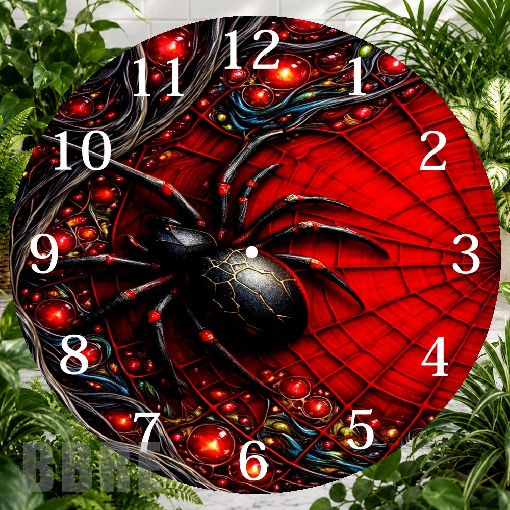 Spider Web 2 Clock Sublimation Wrap,