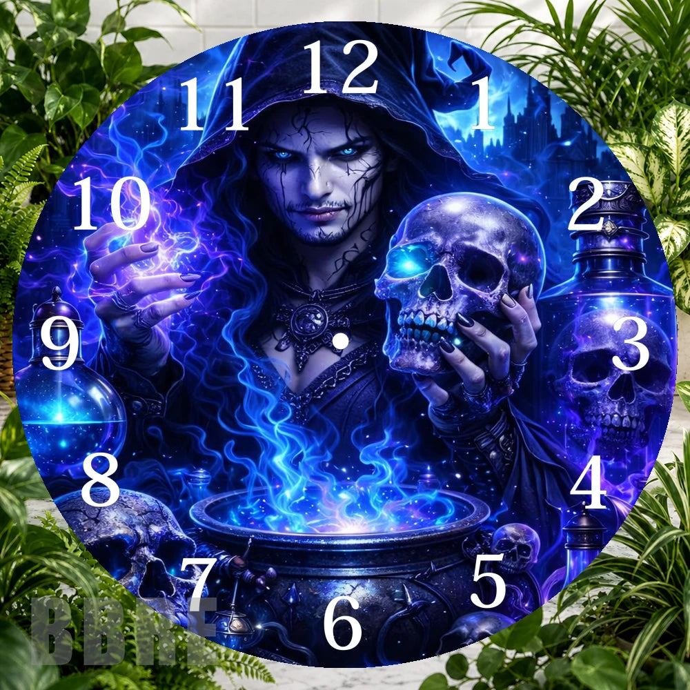 Mystic Sorcerer Clock Sublimation Wrap,