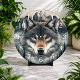 Wolf Mountain 2 Clock Mockup,