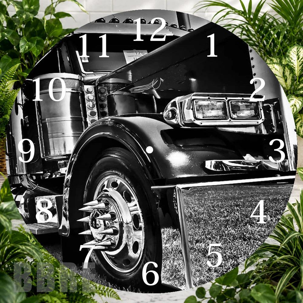 Classic Truck Clock Sublimation Wrap,