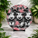 Cow Trio 2 Clock Mockup,