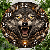 Fierce Wolf Clock Sublimation Wrap,