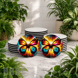 Vibrant Butterfly Mockup Image