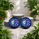 Floral Clock Mockup Image