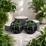 Green Truck Mockup Image