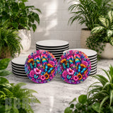 Floral Flip-flops Mockup Image