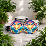Dolphin Sunset 2 Mockup Image