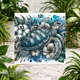 Turtle Ocean Clock Sublimation Wrap
