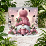 Santa Gnome Clock Sublimation Wrap