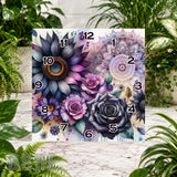 Floral Mandala Clock Sublimation Wrap