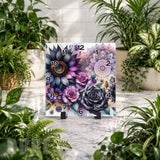 Floral Mandala Clock Mockup