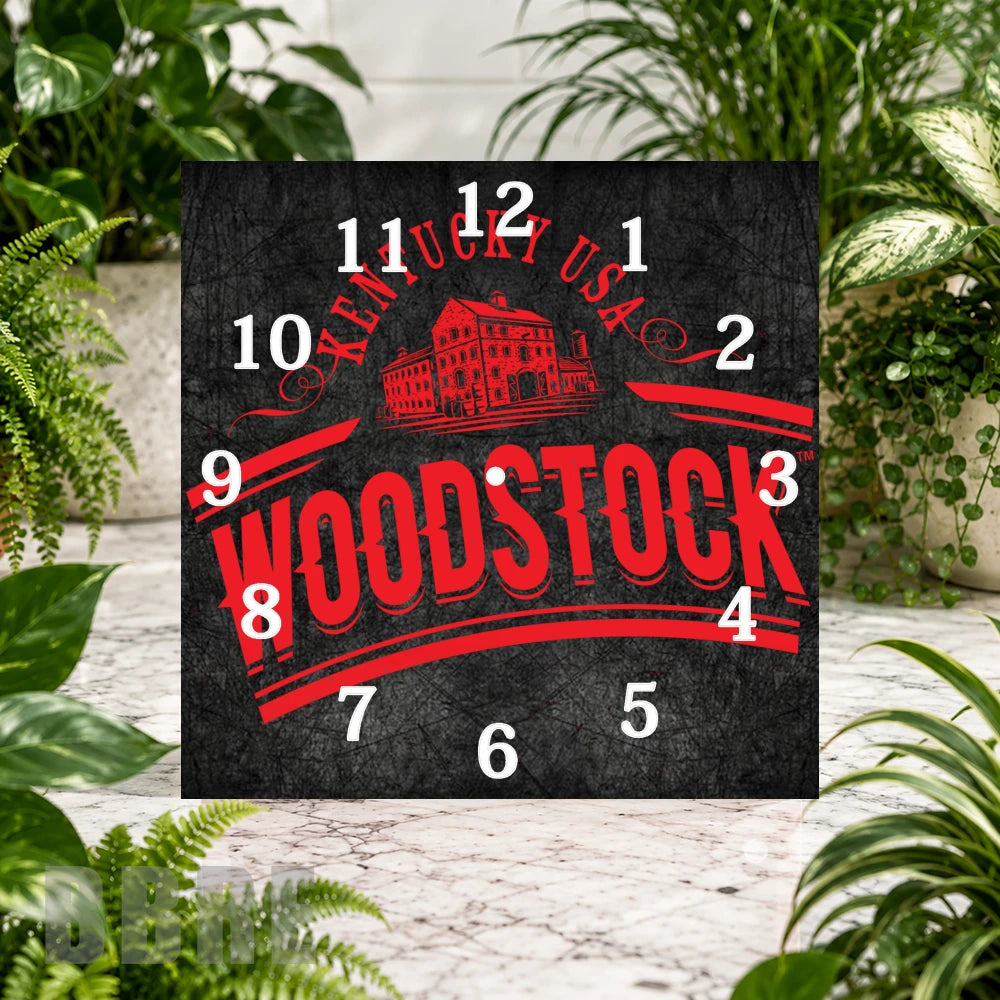 Woodstock Clock Clock Sublimation Wrap