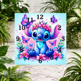 Stitch Clock Clock Sublimation Wrap