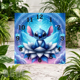 Stitch Lotus Clock Sublimation Wrap