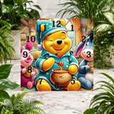 Winnie Clock Clock Sublimation Wrap