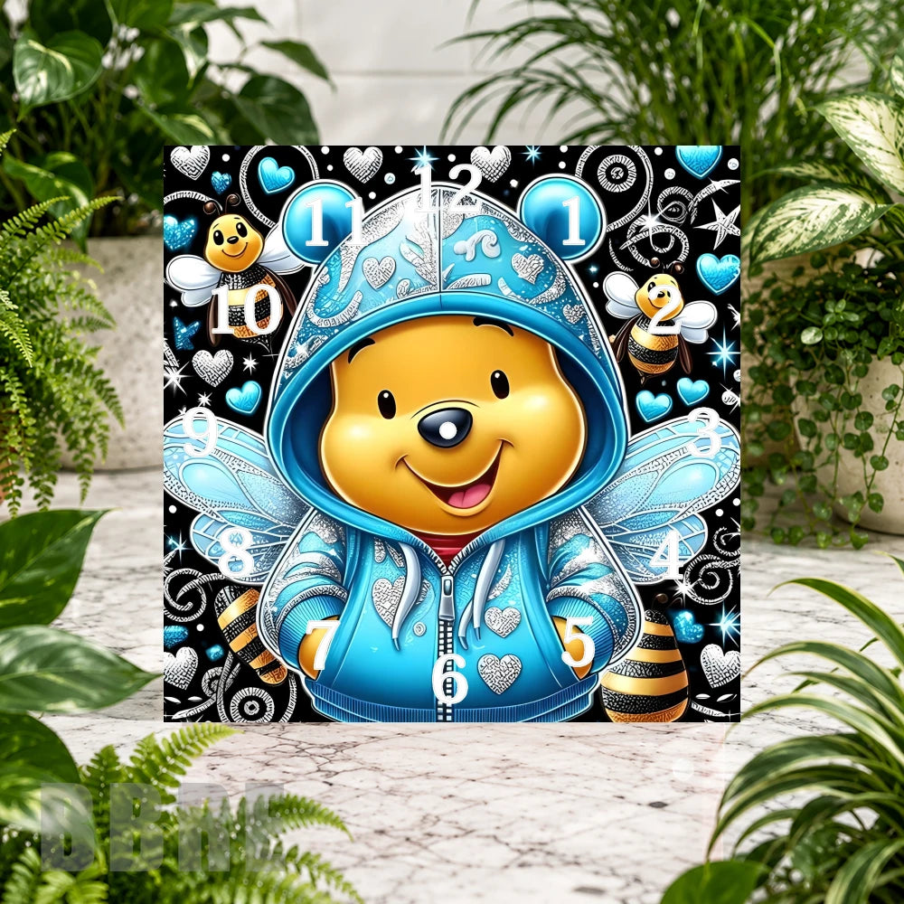 Bee Buddy Clock Sublimation Wrap