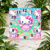 Hello Kitty Clock Sublimation Wrap