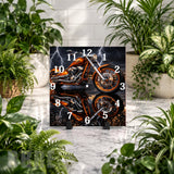 Motorcycle Thunder Clock Mockup