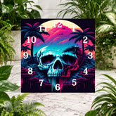 Tropical Skull Clock Sublimation Wrap