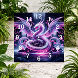 Dragon Fantasy Clock Sublimation Wrap