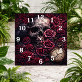 Skull Rose Clock Sublimation Wrap