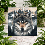 Wolf Mountain Clock Sublimation Wrap