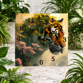 Tiger Landscape 2 Clock Sublimation Wrap